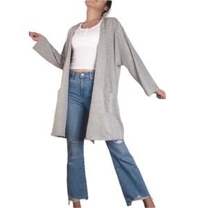 Anthropologie Donni Slouchy Ribbed Striped Open Light Soft Cardigan One‎ Size